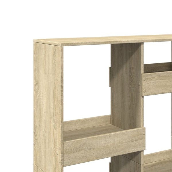 Sonoma Eiche Raumteiler Regal 100x135 cm