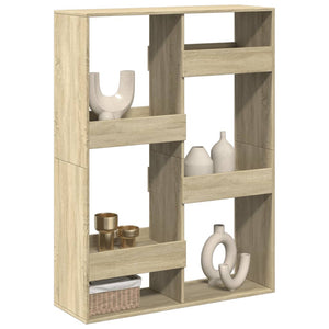 Sonoma Eiche Raumteiler Regal 100x135 cm
