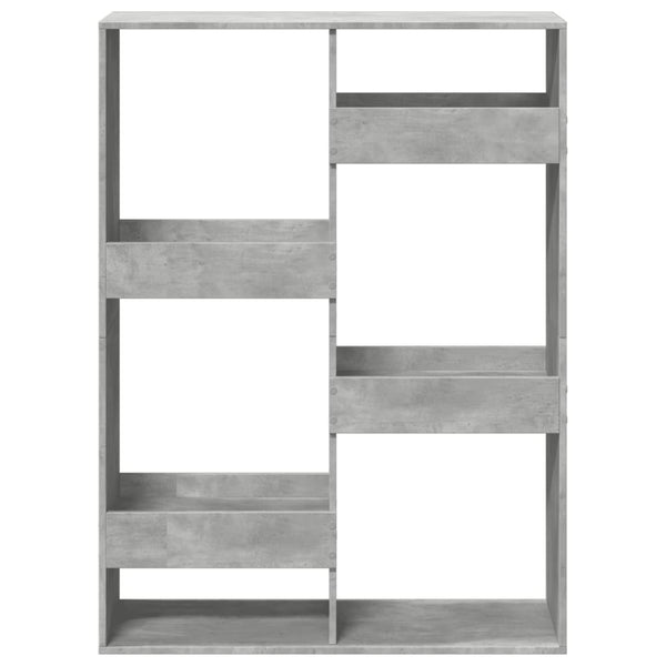 Betongrauer Raumteiler 100x33x135 cm