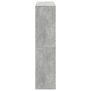 Betongrauer Raumteiler 100x33x135 cm