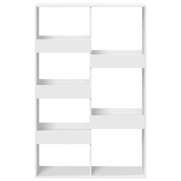 Weißer Raumteiler Bücherregal 100x33x155,5 cm