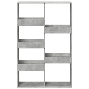 Betongrauer Raumteiler 100x33x155,5 cm
