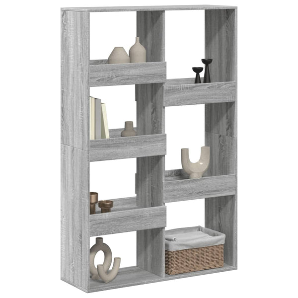 Grauer Raumteiler Sonoma, 100x33x155,5 cm