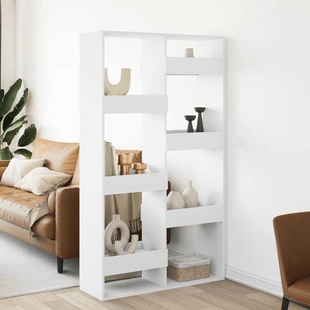 Raumteiler Regal Weiß 100x175 cm