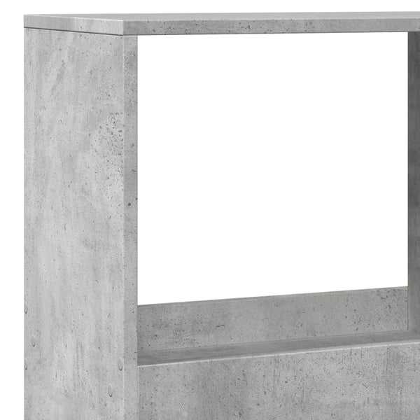 Betongrauer Raumteiler 100x175 cm