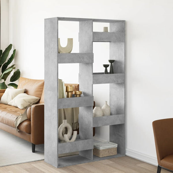 Betongrauer Raumteiler 100x175 cm