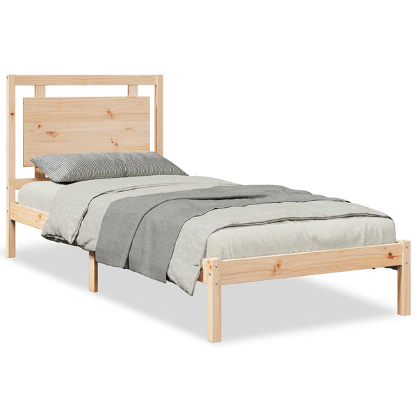 Massivholzbett 100x210 cm Extra Lang