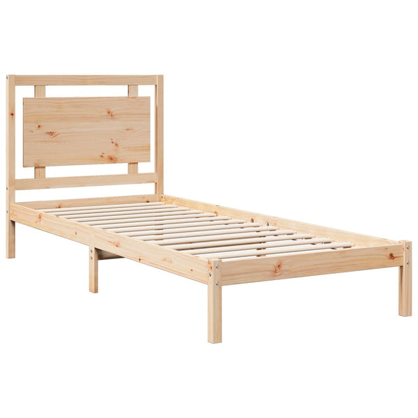 Massivholzbett 100x210 cm Extra Lang