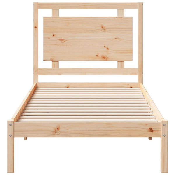 Massivholzbett 100x210 cm Extra Lang