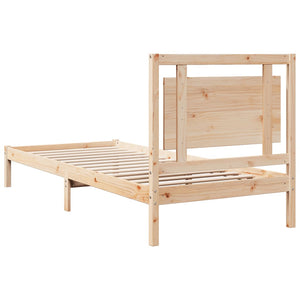 Massivholzbett 100x210 cm Extra Lang