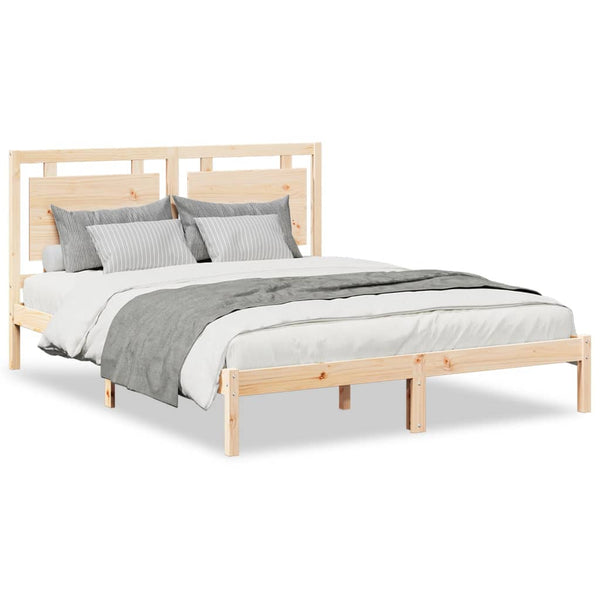 Massivholzbett 160x210 cm Extra Lang