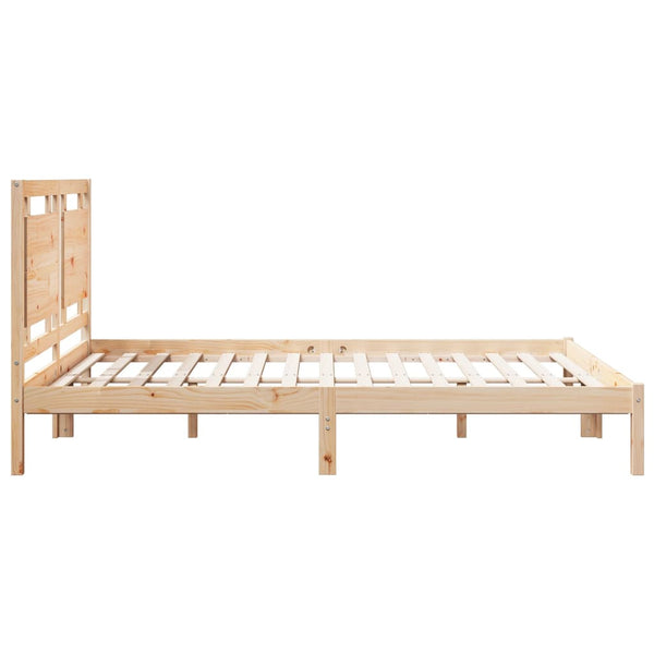 Massivholzbett 160x210 cm Extra Lang