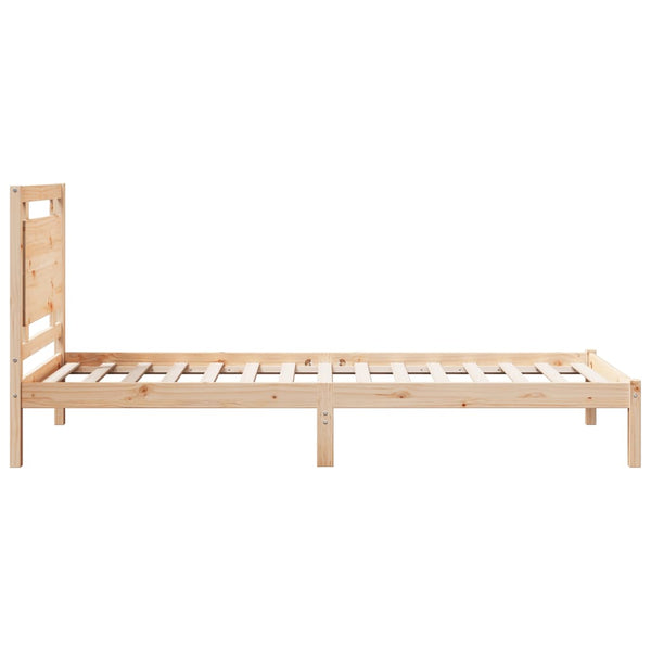 Massivholzbett 100x220 cm Extra Lang