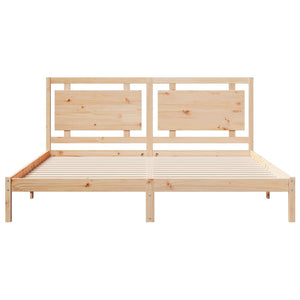 Massivholzbett 180x220 cm Extra Lang
