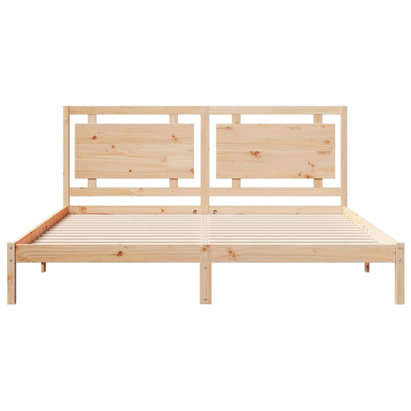 Massivholzbett 180x220 cm Extra Lang