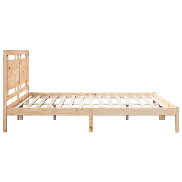 Massivholzbett 180x220 cm Extra Lang