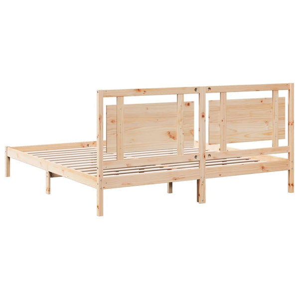 Massivholzbett 200x220 cm Extra Lang