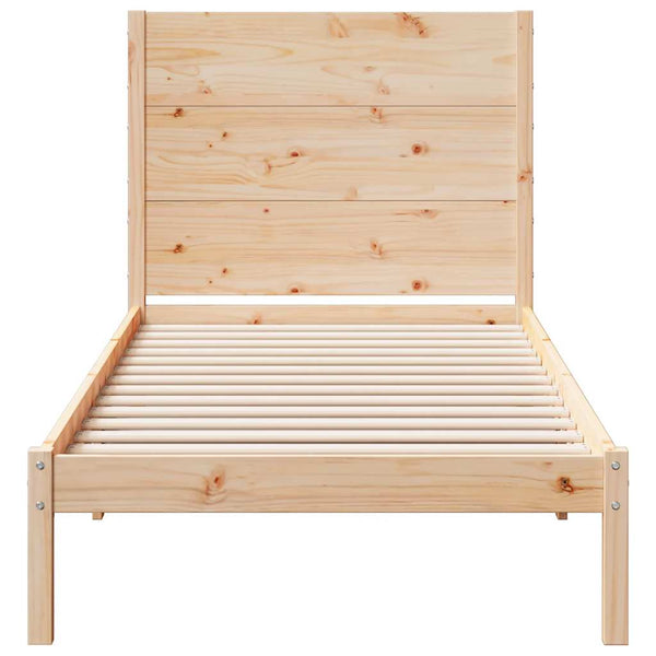 Massivholzbett 90x210 cm - Extra Lang