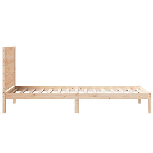 Massivholzbett 90x210 cm - Extra Lang