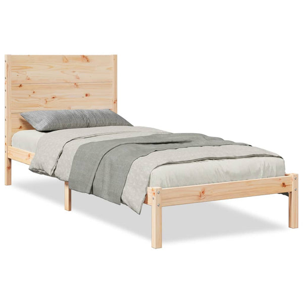Massivholzbett 90x220 cm Extra Lang