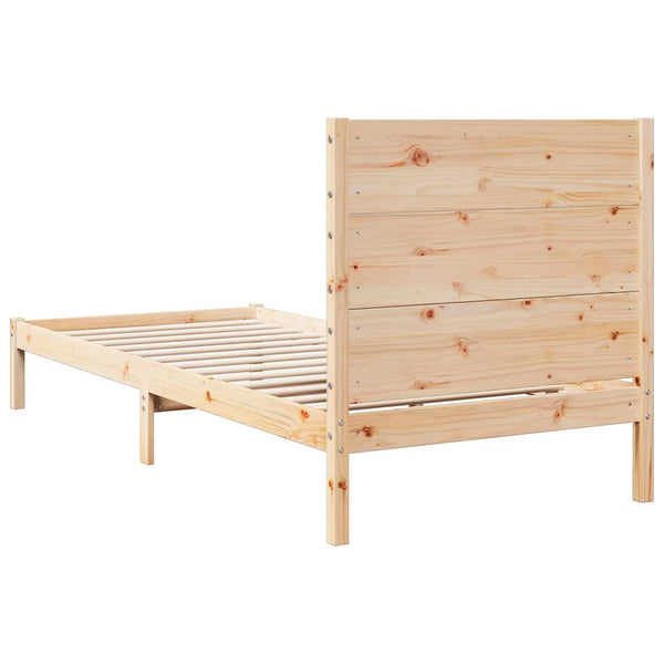 Massivholzbett 90x220 cm Extra Lang