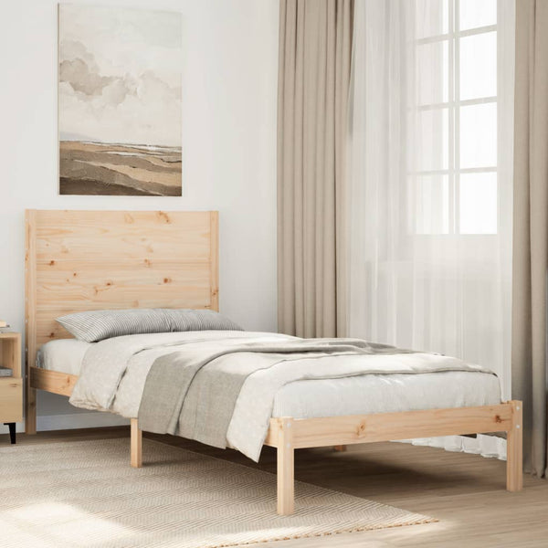 Massivholzbett 90x220 cm Extra Lang