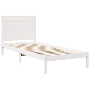 Extra Langes Massivholzbett 90x220 cm