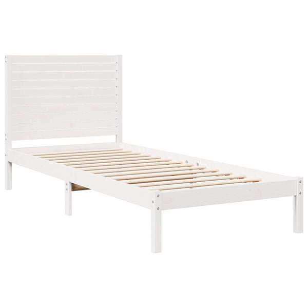 Extra Langes Massivholzbett 90x220 cm