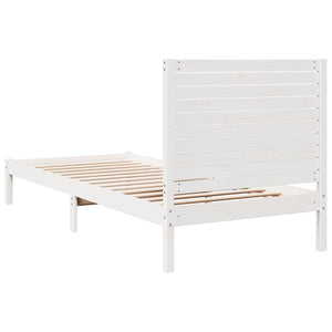 Extra Langes Massivholzbett 90x220 cm