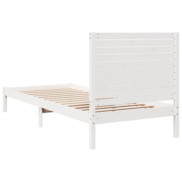 Extra Langes Massivholzbett 90x220 cm