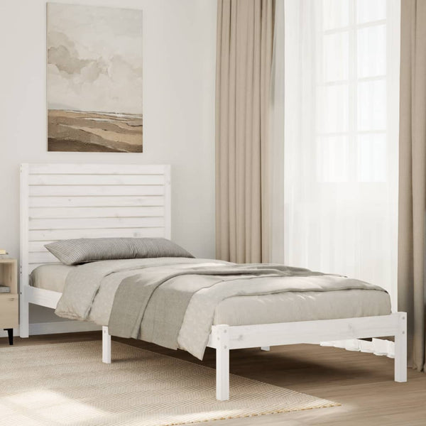 Extra Langes Massivholzbett 90x220 cm