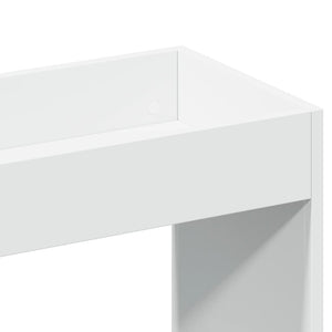 Highboard Weiß 63x33x180 cm