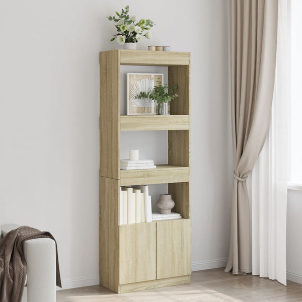 Highboard Sonoma Eiche 63x33x180cm