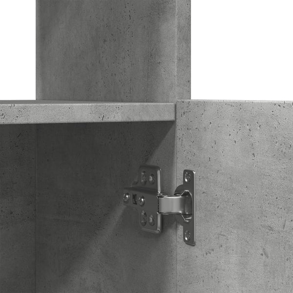 Highboard Betongrau 63x33x180cm