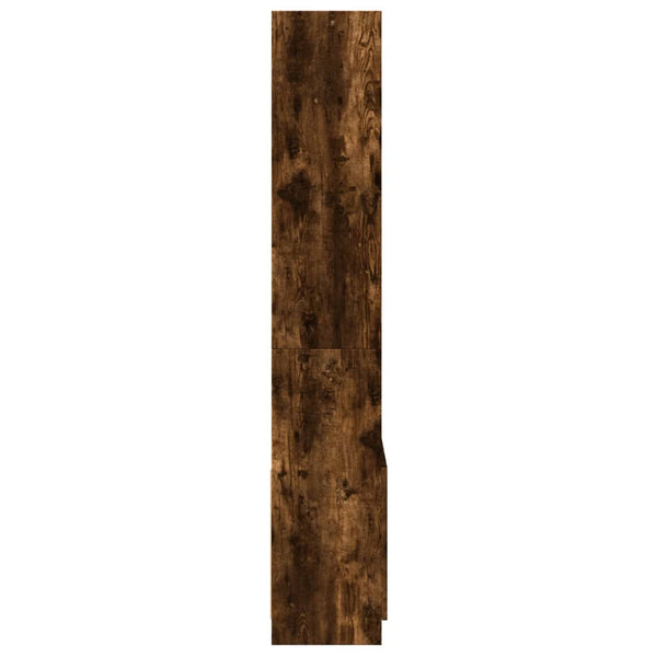 Highboard Räuchereiche 63x33x180 cm