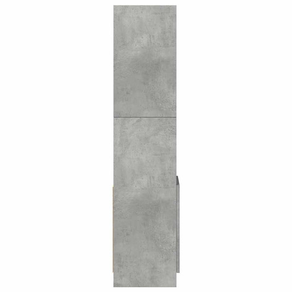 Highboard Betongrau 92x33x140 cm