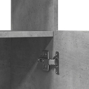 Highboard Betongrau 92x33x140 cm