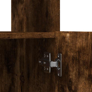 Highboard Räuchereiche 92x33x140 cm