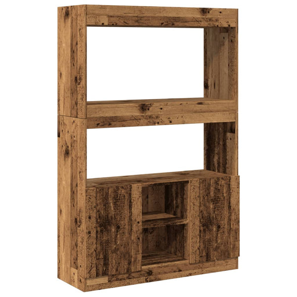 Highboard Altholz-Optik, 140 cm hoch