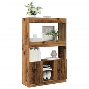 Highboard Altholz-Optik, 140 cm hoch