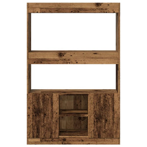 Highboard Altholz-Optik, 140 cm hoch
