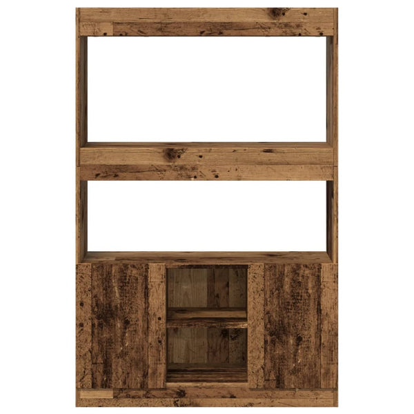 Highboard Altholz-Optik, 140 cm hoch