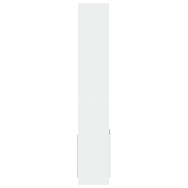 Highboard Weiß 92x33x180 cm