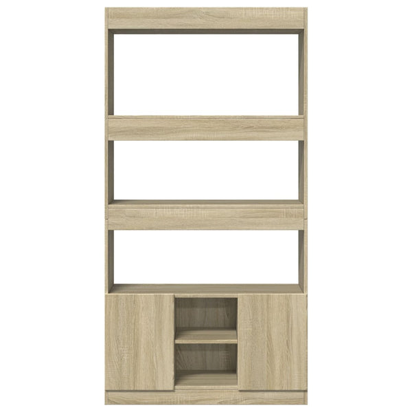Highboard Sonoma Eiche 92x33x180 cm