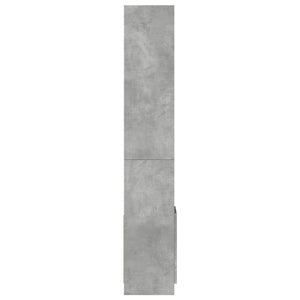 Highboard Betongrau 92x33x180 cm