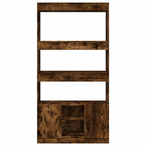 Highboard Räuchereiche 92x33x180 cm
