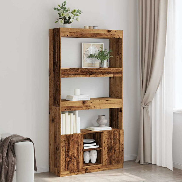 Highboard in Altholz-Optik, 180 cm