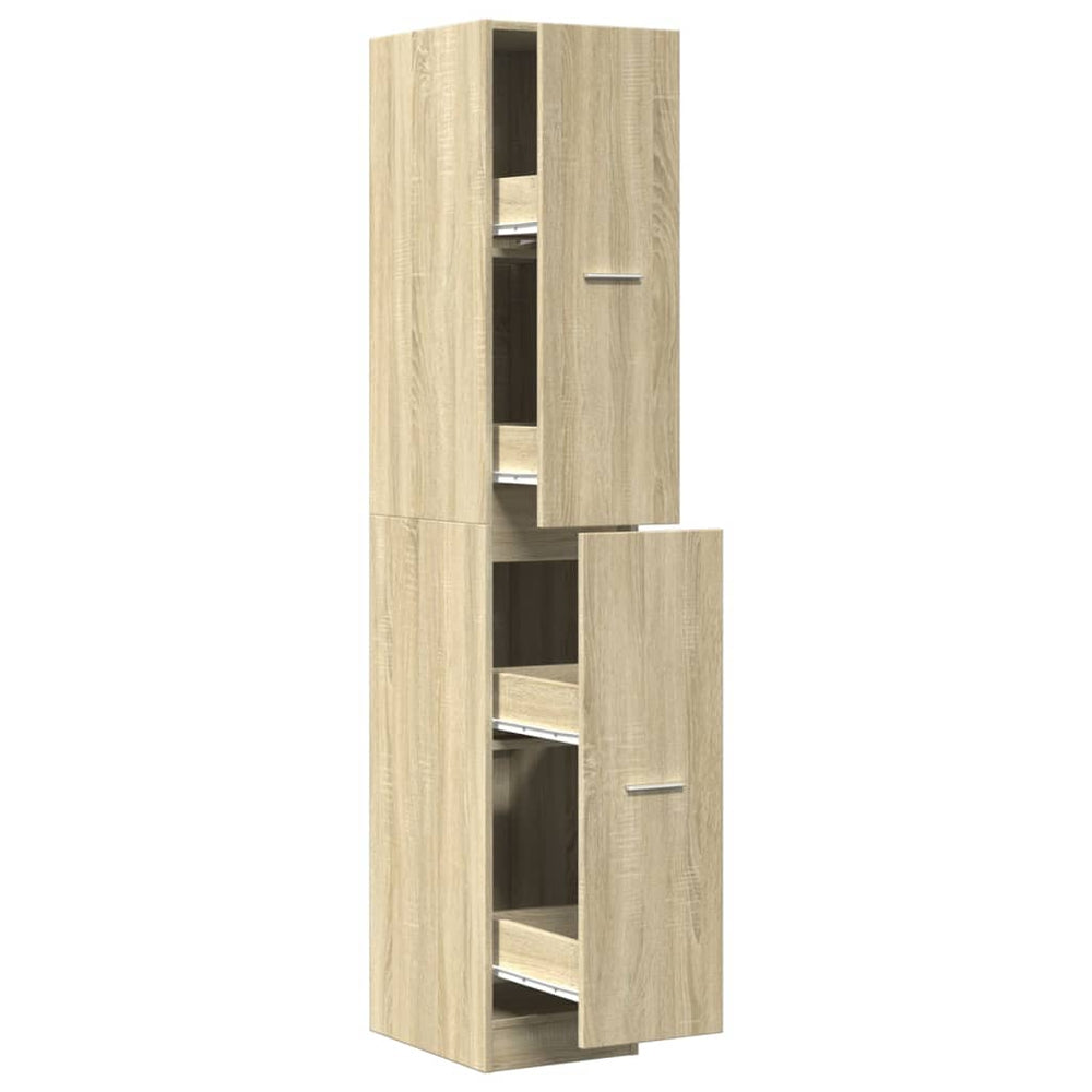 Apothekerschrank Sonoma Eiche 30x41x174,5 cm