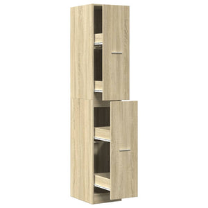 Apothekerschrank Sonoma Eiche 30x41x174,5 cm