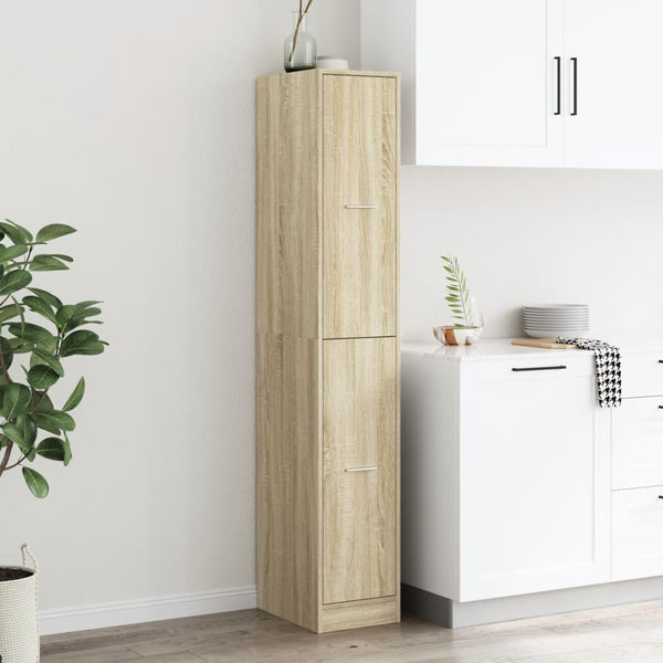 Apothekerschrank Sonoma Eiche 30x41x174,5 cm